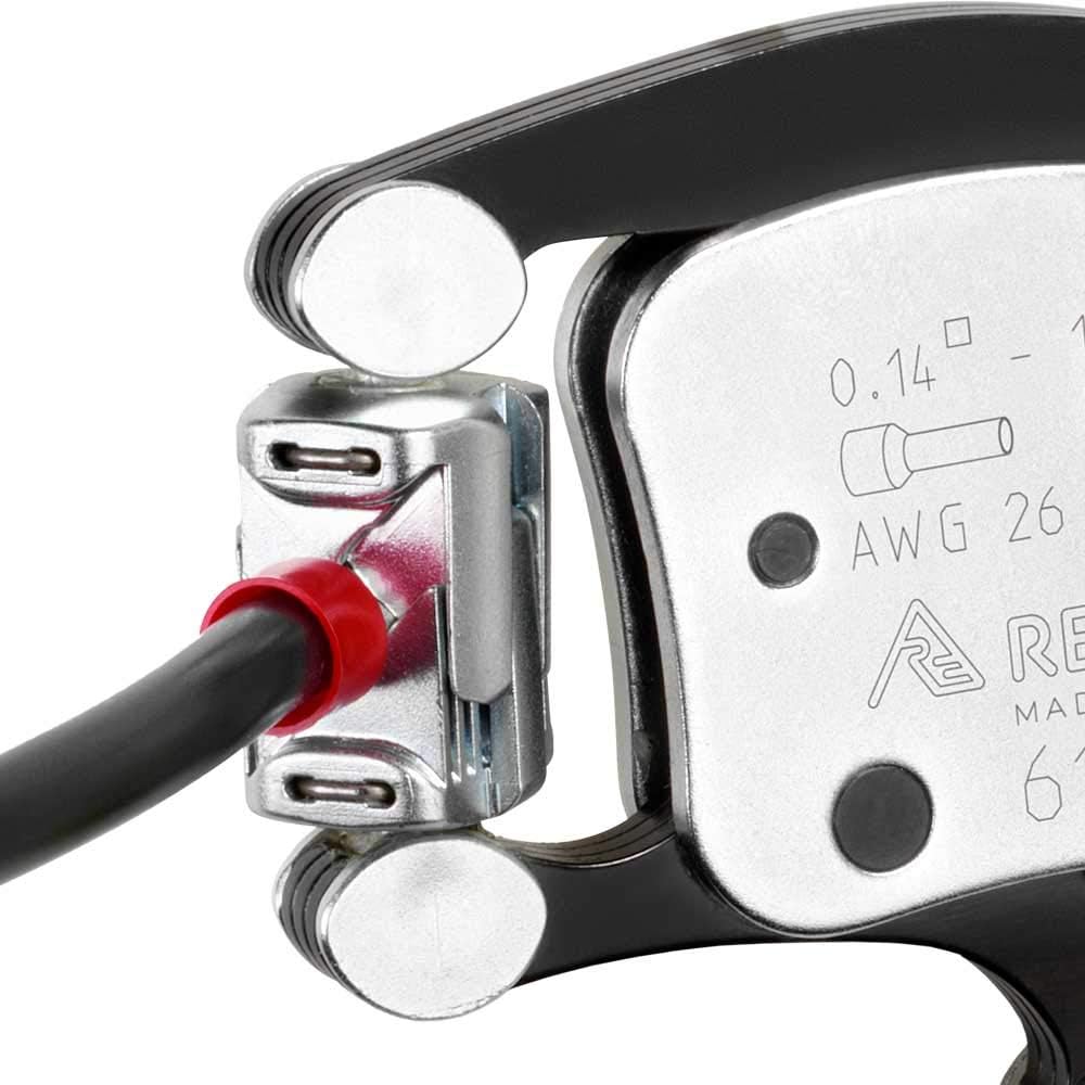 Rennsteig Aderendhülsencrimpzange PEW8.88 (selbsteinstellend, 4 Crimpflächen; 0,08-10 mm², AWG: 28-7