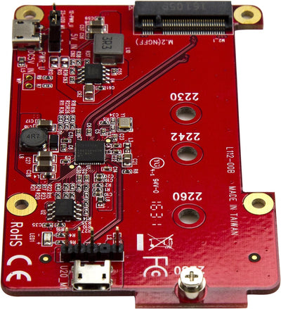 StarTech.com USB auf M.2 SATA Konverter für Raspberry Pi und Entwicklungsboards - M.2 NGFF SATA SSD