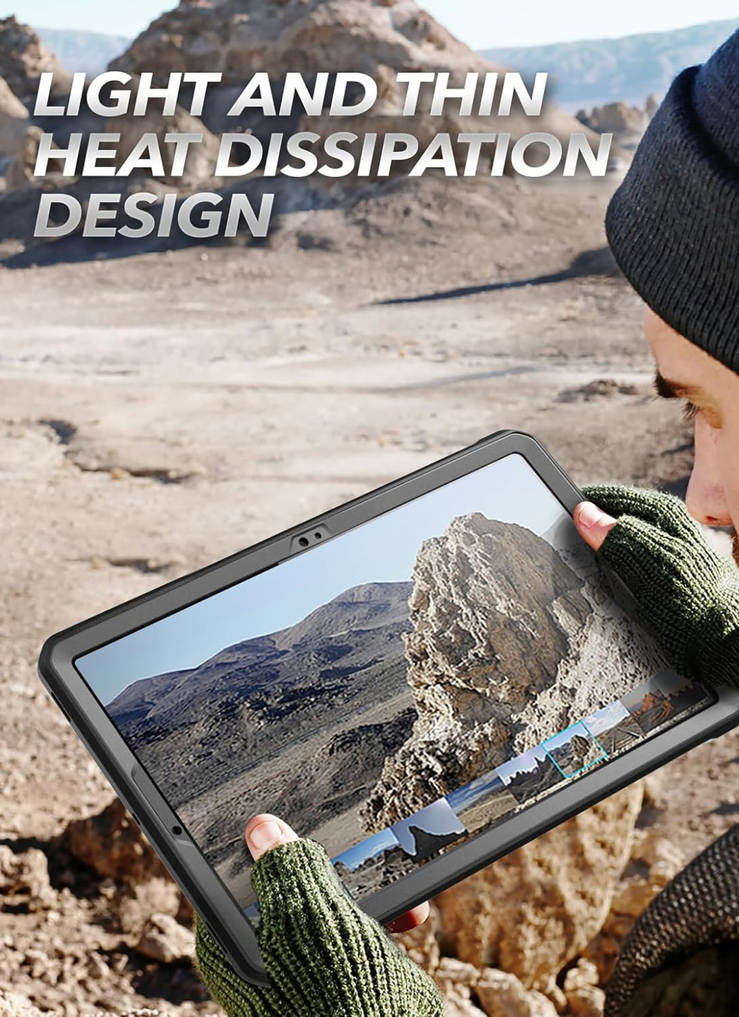 SUPCASE Unicorn Beetle Pro Hülle für Samsung Galaxy Tab S9 / S8 / S7 (11 Zoll), Bumper Case 360 Grad