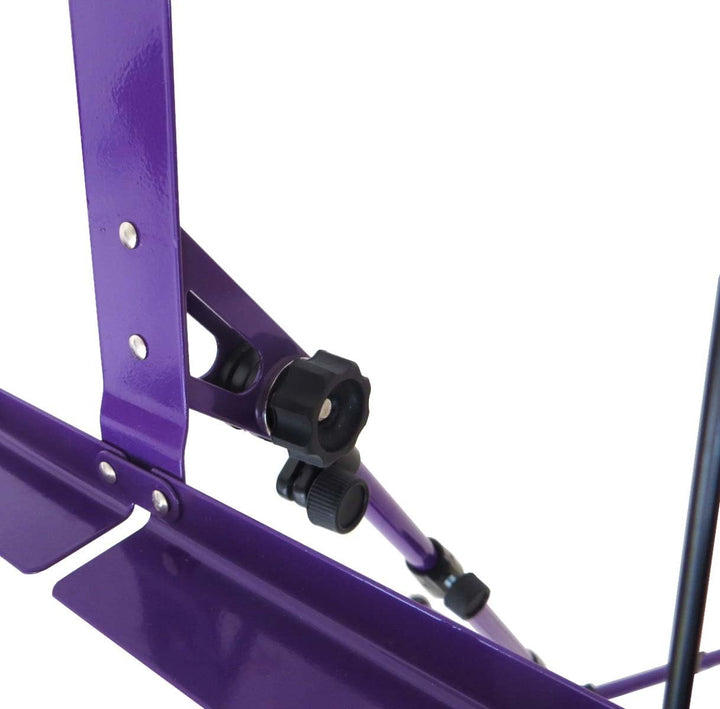 keepdrum MUS3FL Flieder Notenstaender Lila Notenpult + Tragetasche Lila Flieder, Lila Flieder