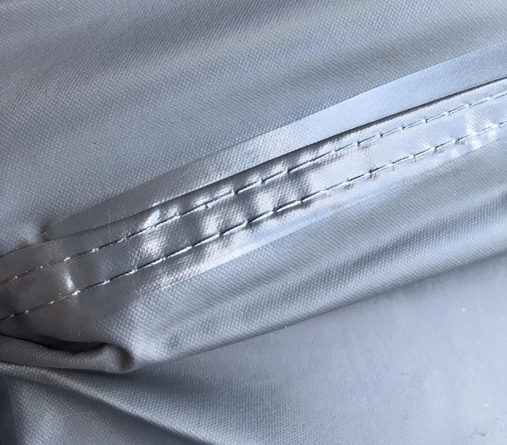 QUICK STAR Gitterbox Abdeckung 125x85x87cm Grau Schutzhülle Abdeckplane