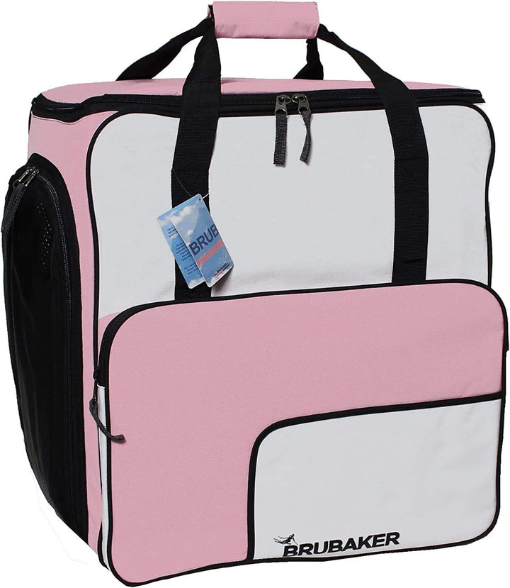 BRUBAKER Skischuhtasche Skischuhrucksack Helmtasche SUPER Function Komfort Stiefeltasche mit Rucksac