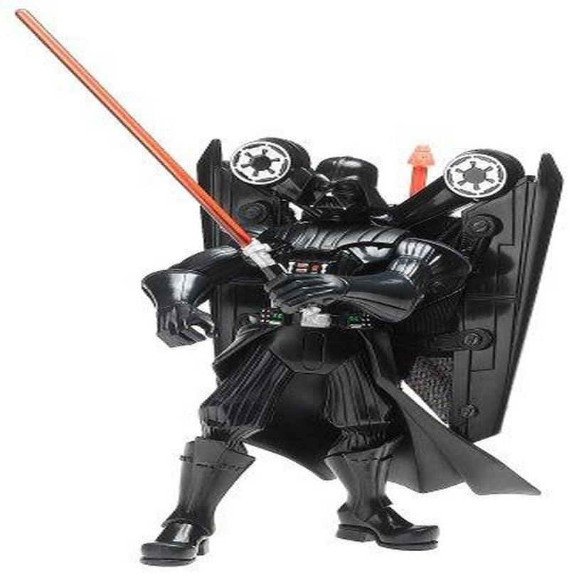 Darth Vader with Missile Firing Glider Cape - 6" Inch Force Battlers Actionfigur - Star Wars von Has