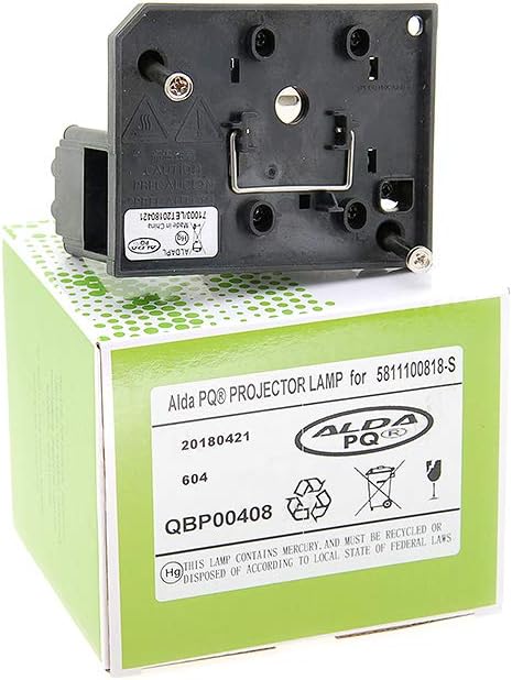 Alda PQ-Premium, Beamerlampe/Ersatzlampe kompatibel mit NP12LP für NEC NP4100, NP4100W Projektoren,