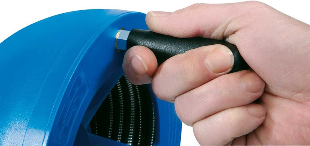 Rohrreinigungsgerät"midi" mit Spirale 8mm x 7,5m und Bohrmaschinen-Anschluss