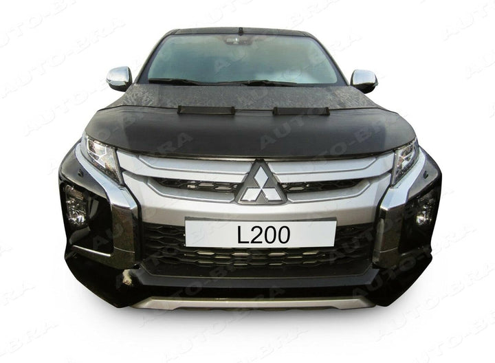 Auto-Bra AB3-00649 kompatibel mit Mitsubishi L200 Triton Pajero Sport Bj. 2019 Haubenbra Steinschlag