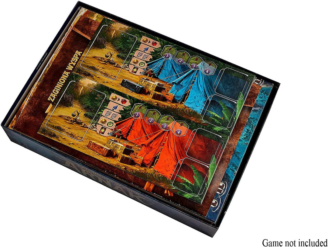 Docsmagic.de Organizer Insert for Lost Ruins of Arnak Box - Einsatz, Lost Ruins of Arnak