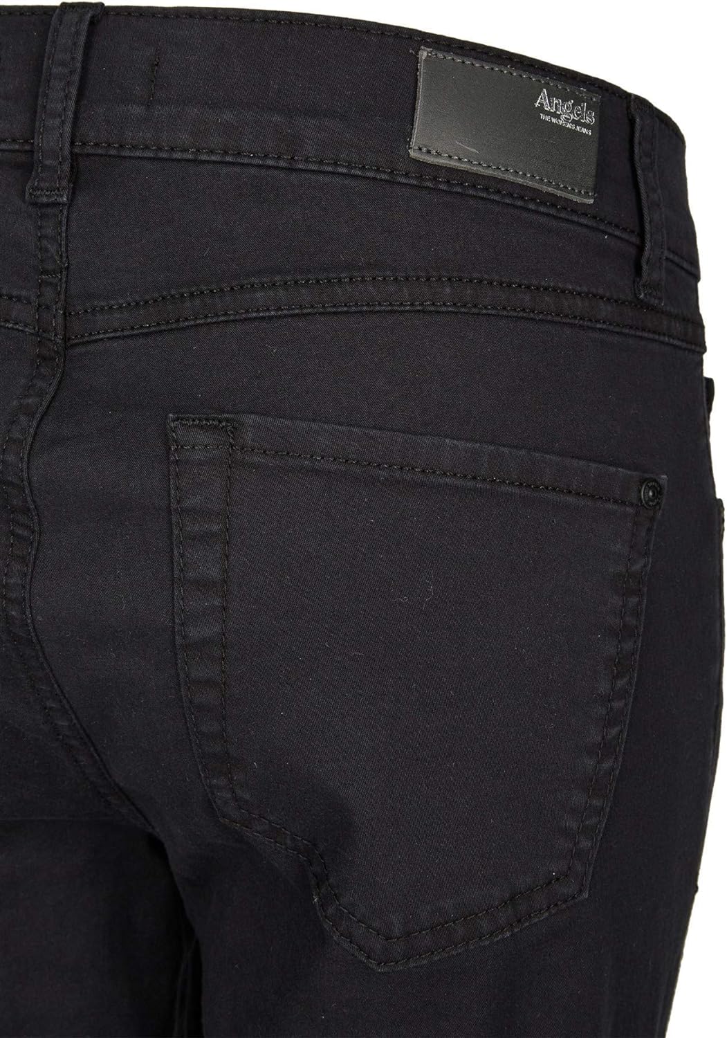 Angels Jeans, Anacapri, Capri, Leichte Ware, Tief Schwarz (W38)