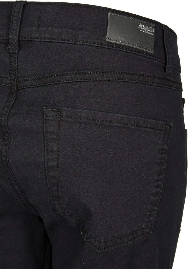 Angels Jeans, Anacapri, Capri, Leichte Ware, Tief Schwarz (W38)