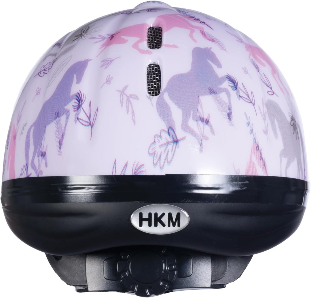 HKM Unisex Blossom Reithelm S Flieder, S Flieder