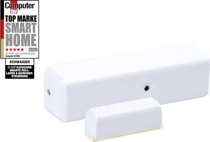 SCHWAIGER -ZHS09- Tür- und Fenstersensor/ Türalarm/ Fensteralarm/ Alarmanlage/ Einbruchschutz Tür, F