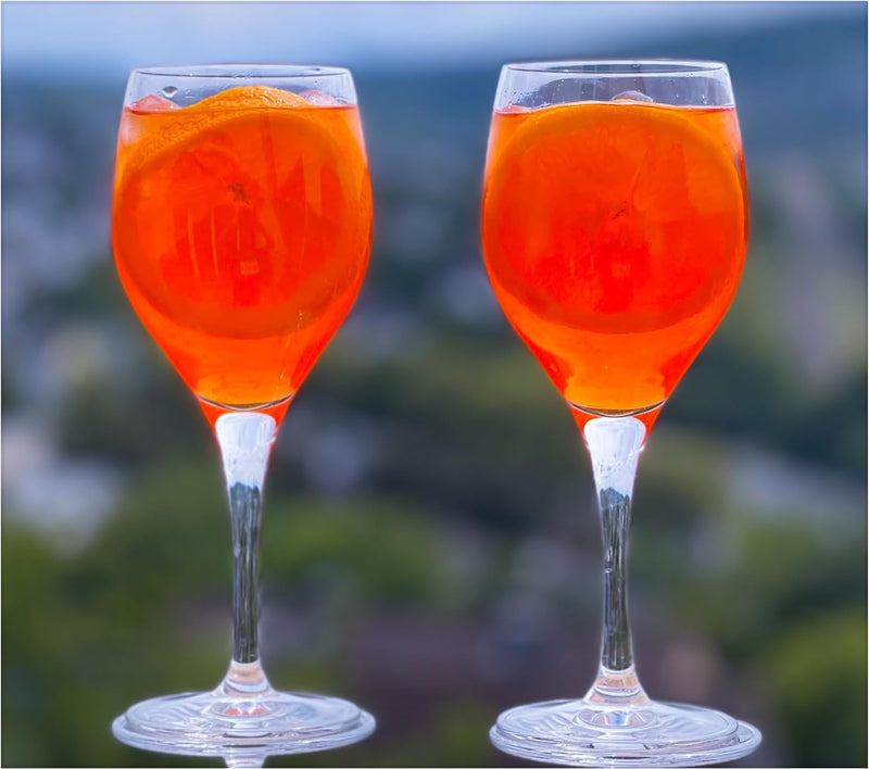 Topkapi Aperol Spritz Glas Burbach – Aperol Spritz Gläser, Cocktail Glas, 340ml, Profi-Glas Bleifrei