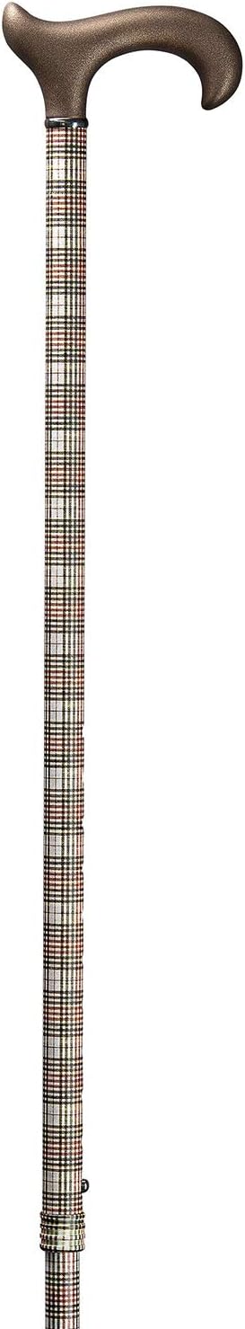 Designer Gehstock Gehhilfe Derby Glencheck Ergonomic