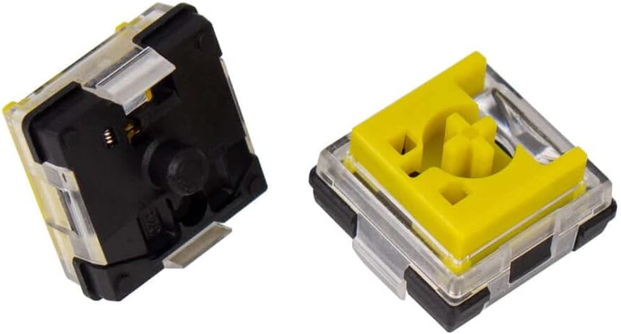 Keychron Switch für Mechanische Tastatur, Low Profile Optical Switch Set Banana 87 STK.