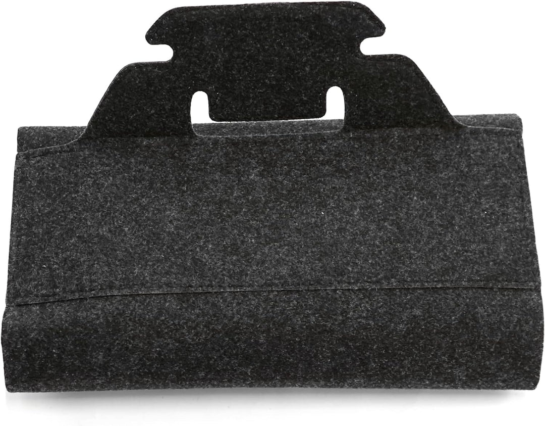 Skoda 565859091WR9 Reisedecke 175x135cm Decke Kofferraumdecke, grau