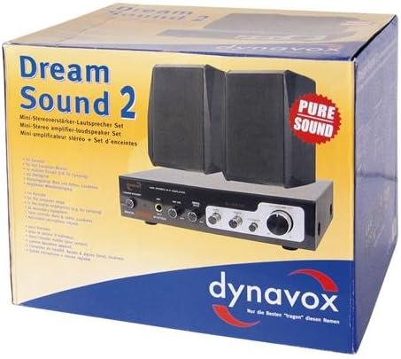 Dynavox Dream Sound Set II (Hifi Verstärker 150 Watt) schwarz