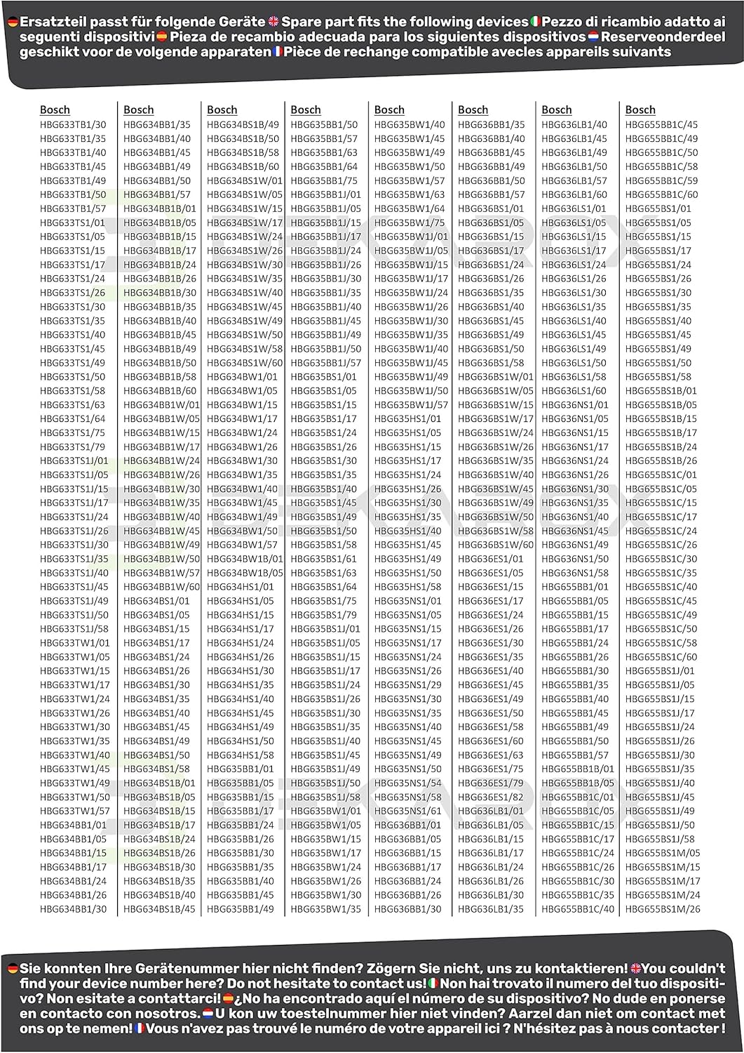 Dekarox Grillrost Gitter 455x380mm für Bosch Siemens Neff Constructa 577170 00577170 HEZ634000 HZ634
