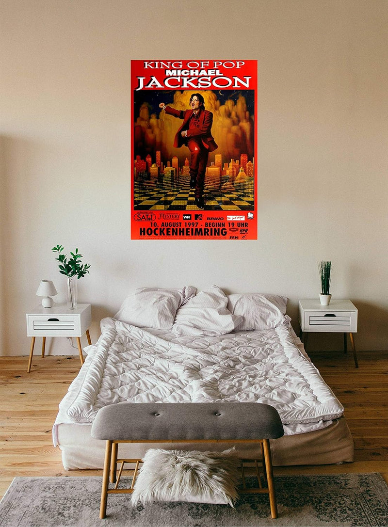 Michael Jackson - History World, Hockenheimring 1997 » Konzertplakat/Premium Poster | Live Konzert V