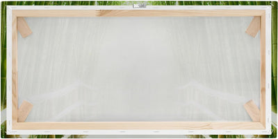 Bilderwelten Leinwandbild - Bamboo Way - Quer 1:2, 30cm x 60cm, 30cm x 60cm