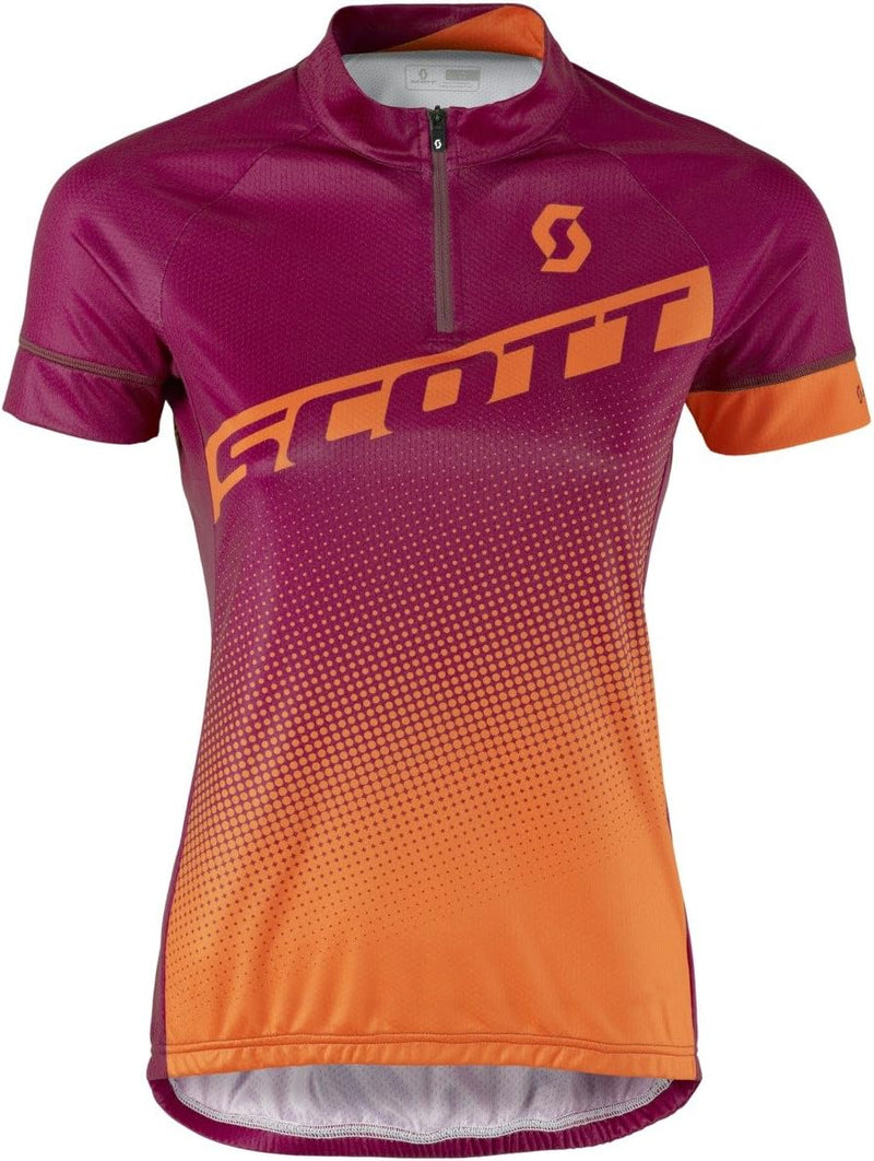 Scott Endurance 40 Damen Fahrrad Trikot kurz lila/orange 2017: Grösse: XS (34/36)