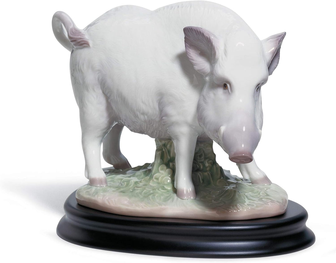 LLADRÓ Figur Das Wildschwein. Eber. Porzellan.