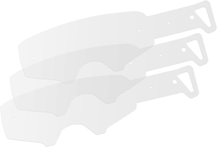 Leatt Tear-Off Abreissscheiben Velocity Standard Trasparent Pack of 50, Trasparent Pack of 50