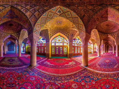 CALVENDO Puzzle Nasir al Molk- Moschee in Schiras 1000 Teile Lege-Grösse 64 x 48 cm Foto-Puzzle Bild