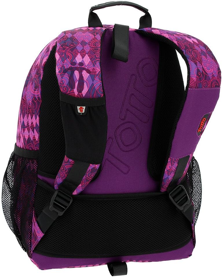 TOTTO Mochila Escolar Adaptable A Carro, Grande Infantil - Mochilas Kinder-Rucksack, 44 cm, 20 liter