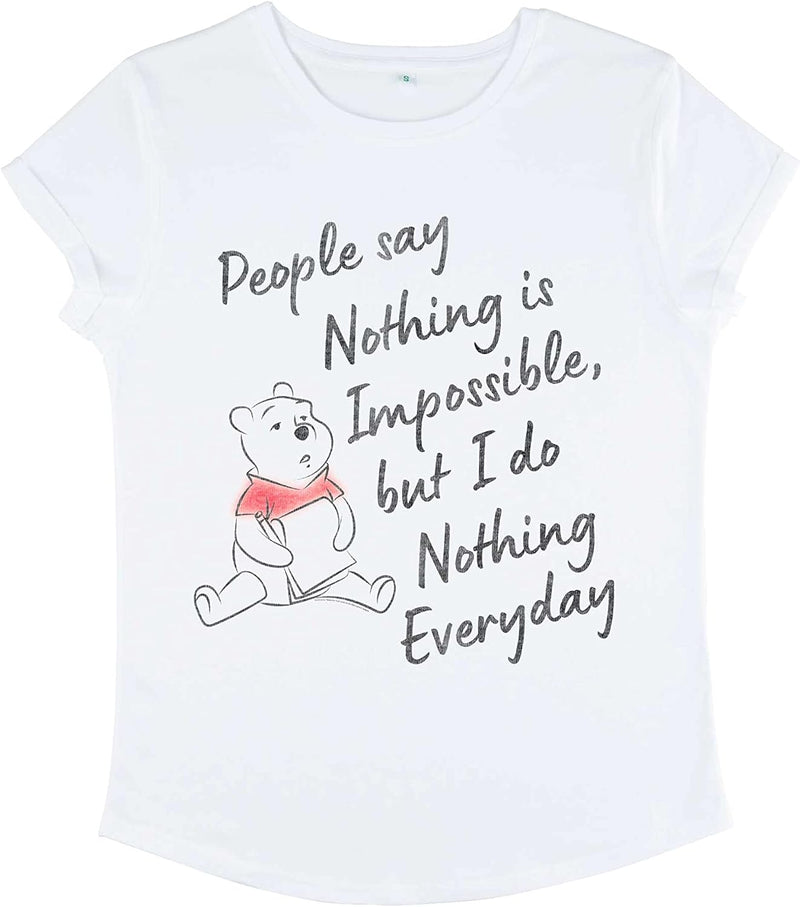 Disney Classics Damen Winnie The Pooh-Nothing is Impossible Women&