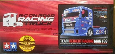 TAMIYA 58642 - "1:14 RC Team Reinert Rac. Man TGS TT-01E Fahrzeug RaceTrcuk MAN TGS (Team Reinert),