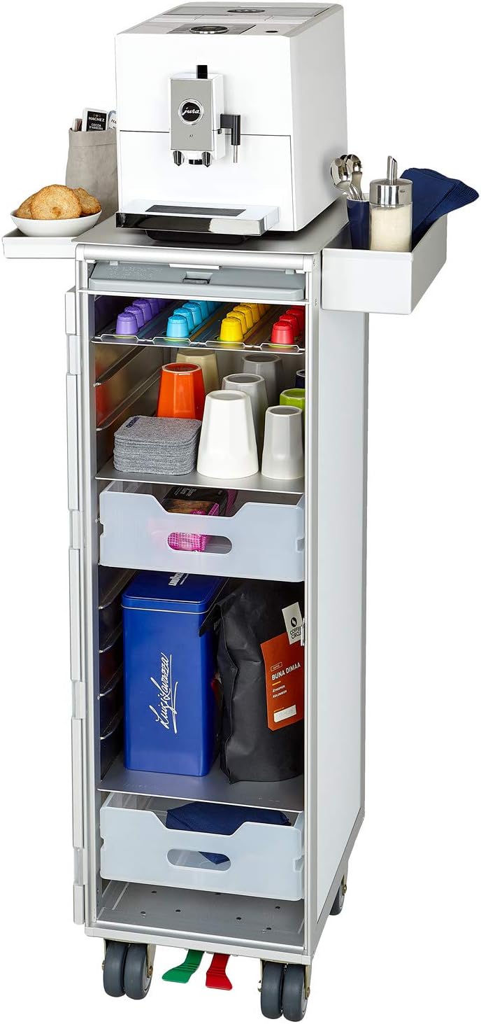 Ausstattungspaket Kaffeebar, Zubehör für Airline Trolleys, Kaffeebar-Möbel (Kunststoff, ATLAS + 2x S