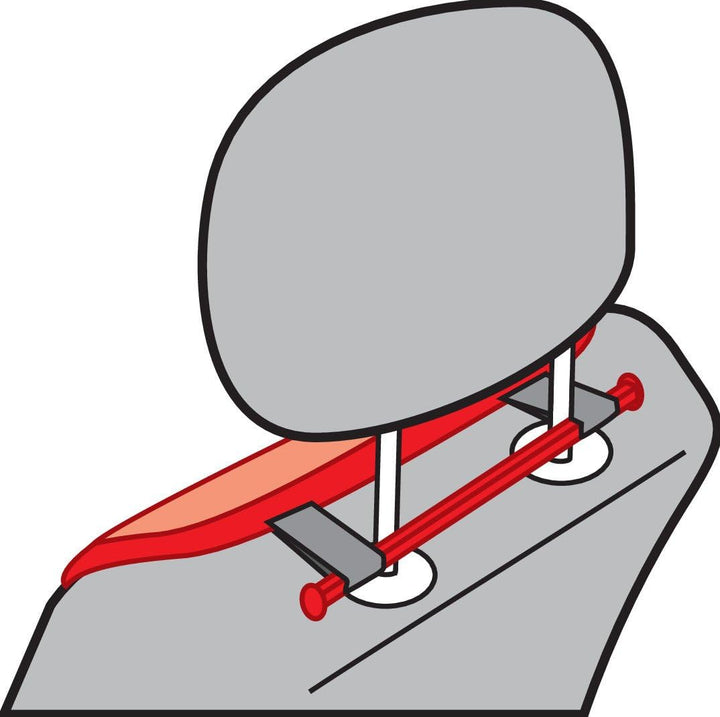 Lampa 54505 Sporting Fresh, 2 x Universal-Autositzbezüge für Vordersitze blau, blau