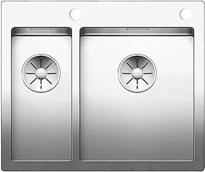 BLANCO CLARON 340/180-IF/A | Edelstahl | Einbauart: Einbau von Oben & Flächenbündig | Grosses Hauptb