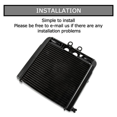 Ölkühler Kühler Motorkühler Wassertankkühler für Harley VRSCA V-Rod 2004-2013, für V-Rod VRSCD VRSCR