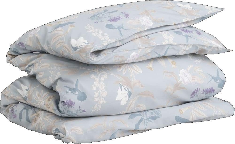 Garden Single Duvet Blue Dawn 155X220 Blau 155x220, Blau 155x220