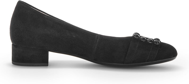 Gabor Damen Klassische Pumps, Frauen Absatzschuhe 40 EU Schwarz 17, 40 EU Schwarz 17