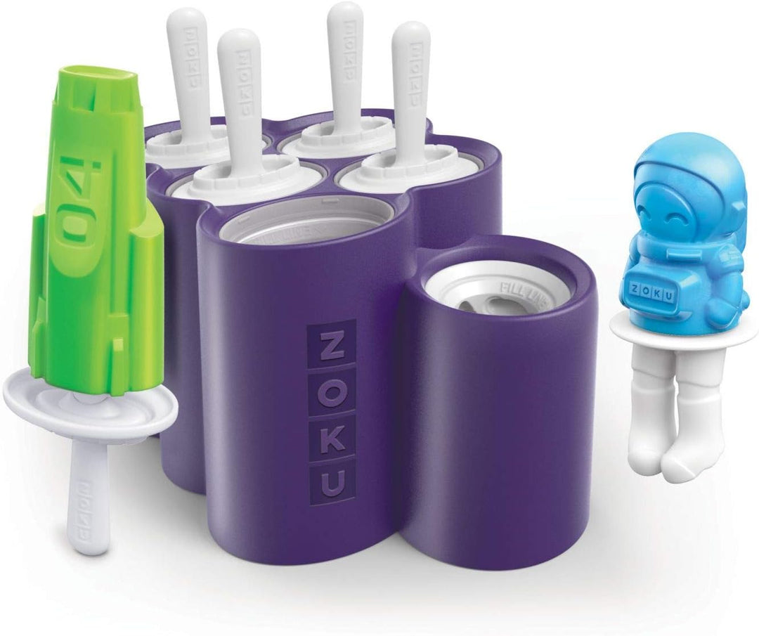 Zoku Eisform, Silikon, Lila, 28x28x12 cm