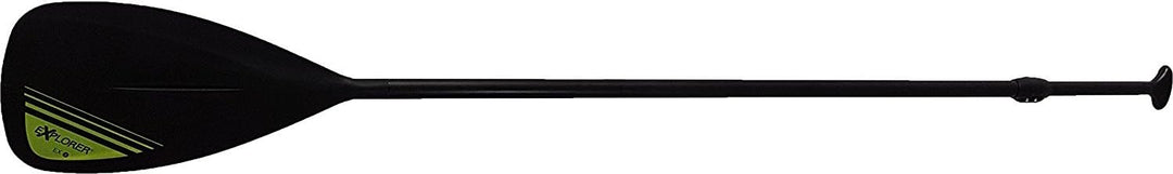 EXPLORER Alu SUP Paddel (verstellbar: 175-215cm) schwimmt, 3-teilig, ergonomischer Griff Stand up Pa