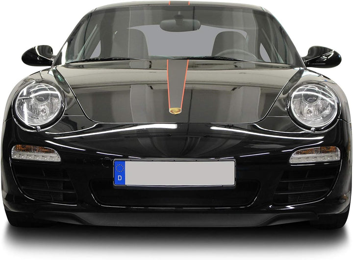 Finest Folia Folie Aufkleber Set Scheinwerfermaske Schwarz Dekor für Front Scheinwerfer Auto Kfz Zub