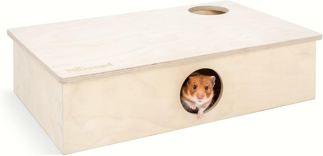 Niteangel Mehrkammer Hamsterhaus Labyrinth - Mehrzimmer-Verstecke und Tunnel-Erkundungsspielzeug für