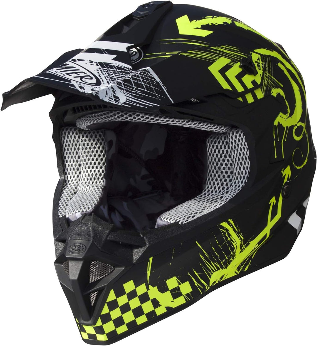 Premier HELM EXIGE RX Y BM,SCHWARZ/FLUO GELB,XL XL SCHWARZ / FLUO GELB, XL SCHWARZ / FLUO GELB