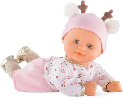 Corolle FPJ94 Bébé Calin Babypuppe, rosa, weiss, 30 cm