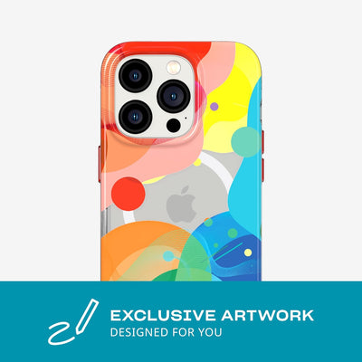 Tech 21 iPhone 14 Pro Evo Art kompatibel mit MagSafe - Schutzhülle exklusivem Kunstwerk, Kratzfestig