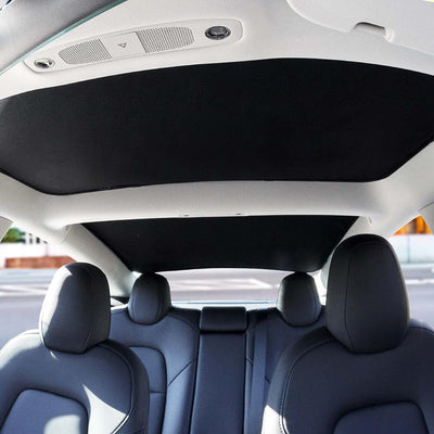Tesvolution® Sonnenschutz für Tesla Model 3 2017-2023 - Sonnendach als Faltbarer Hitzeschild und UV