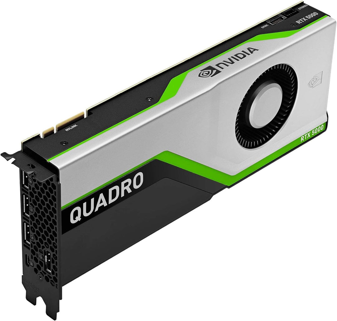 PNY Quadro RTX 5000 Professional Grafikkarte 16GB GDDR6 PCI Express 3.0 x16, Dual Slot, 4x DisplayPo