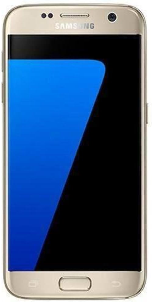 Samsung Galaxy S7 Smartphone, entsperrt, 4G, 13 cm/5,1 Zoll – 32 GB – 4 GB RAM – Android, goldfarben