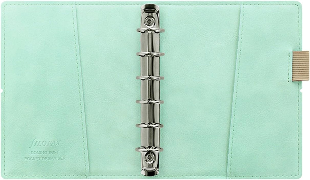 Filofax Pocket Domino zacht Organizer, 19-022583, Duck Egg (Pastellgrün) Duck Egg ( Pastellgrün ), D
