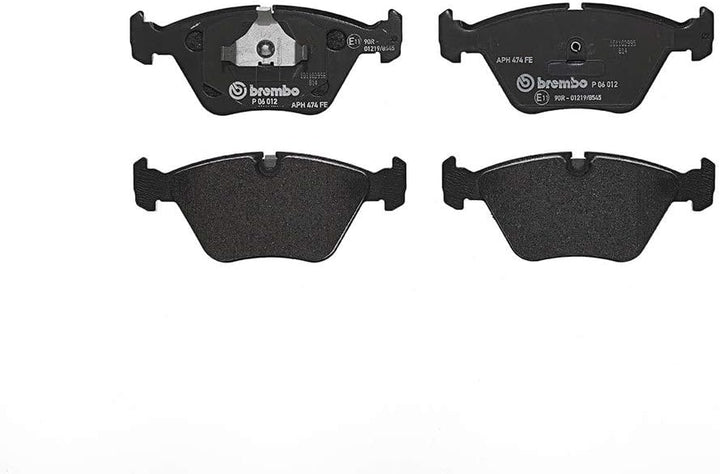 Brembo P 06 012 Bremsbelagsatz, Scheibenbremse - (4-teilig)