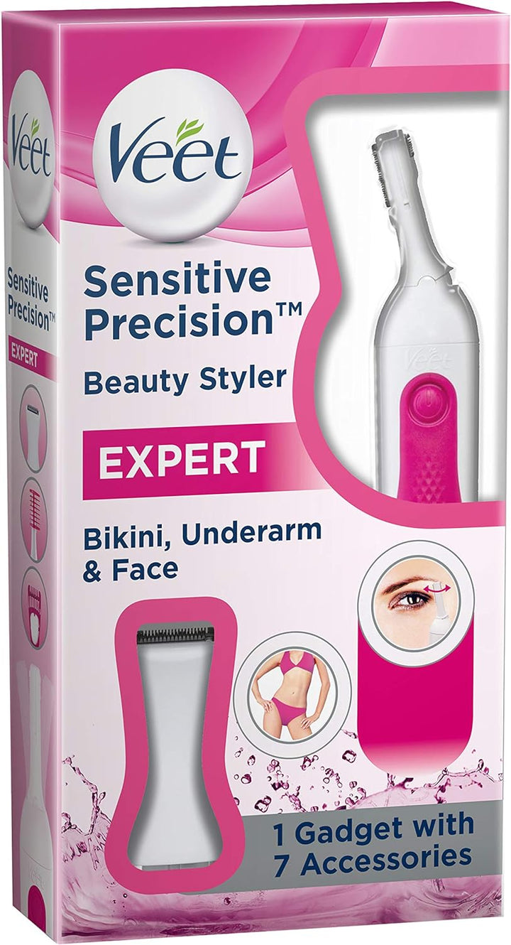 Veet Präzisions-Trimmer Beauty Styler, für Damen, für empfindliche Haut