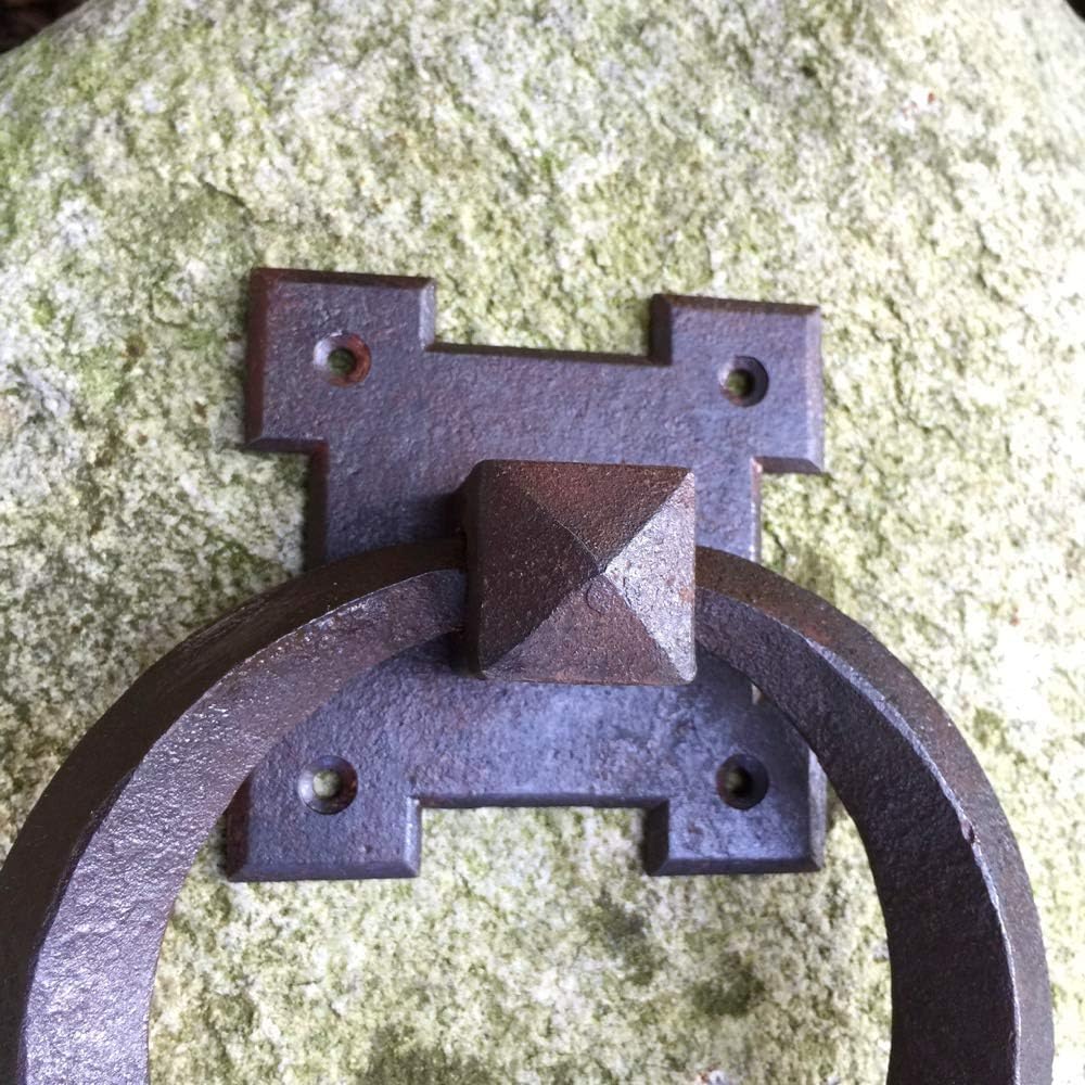 Antikas - Türklopfer kunsthandwerklich, Klopfer Haustür, Tür-Klopfer, Glocke Eingangstür